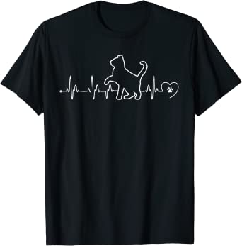 Camisetas para gatos en negra