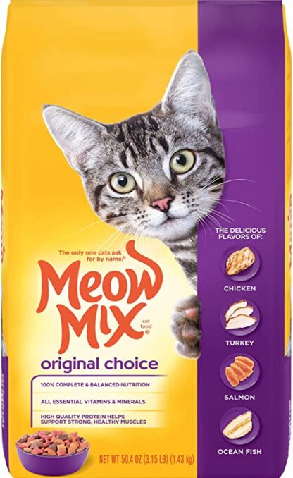 comida para gatos meow mix